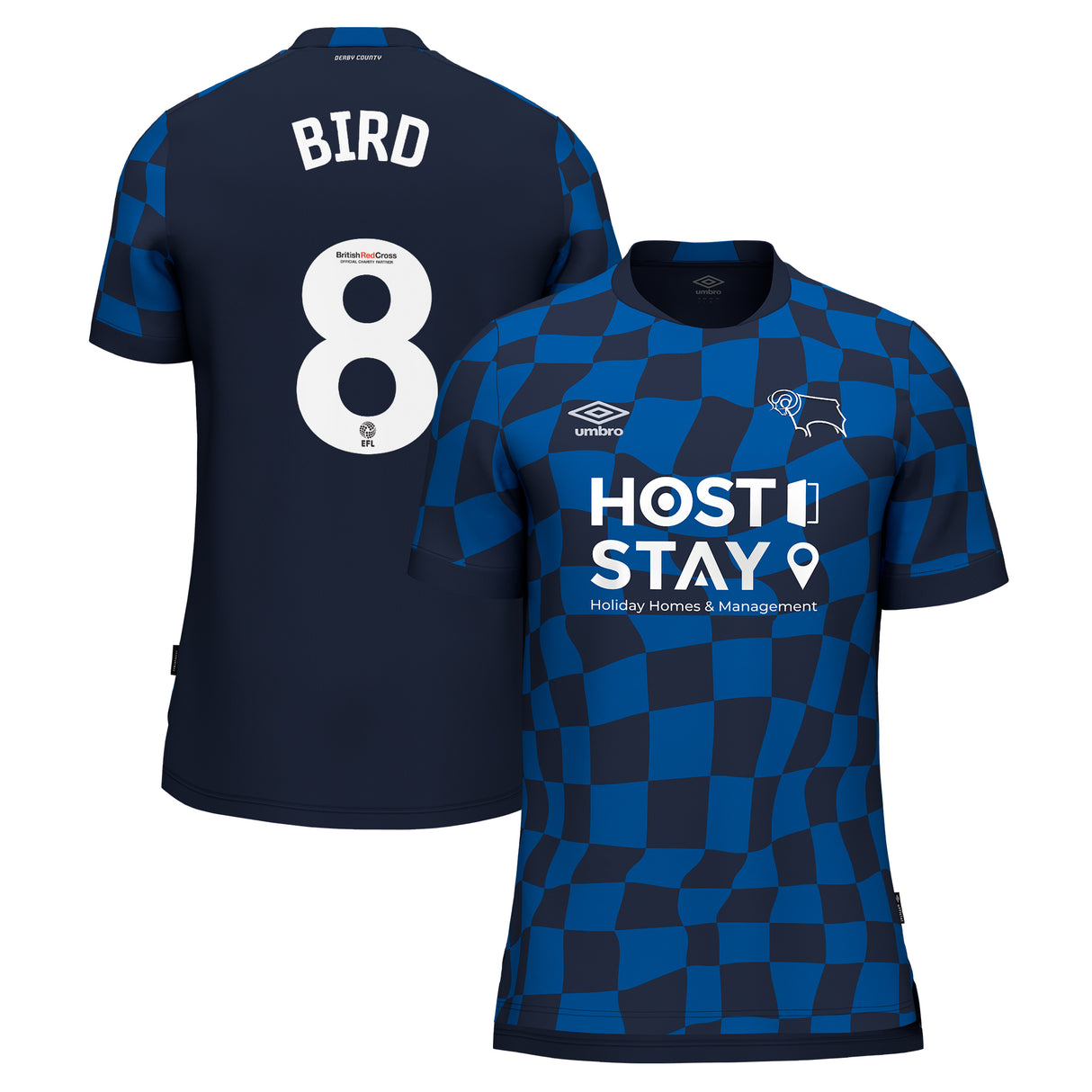 Derby County Umbro Away Shirt 2023-24 - Max Bird 8