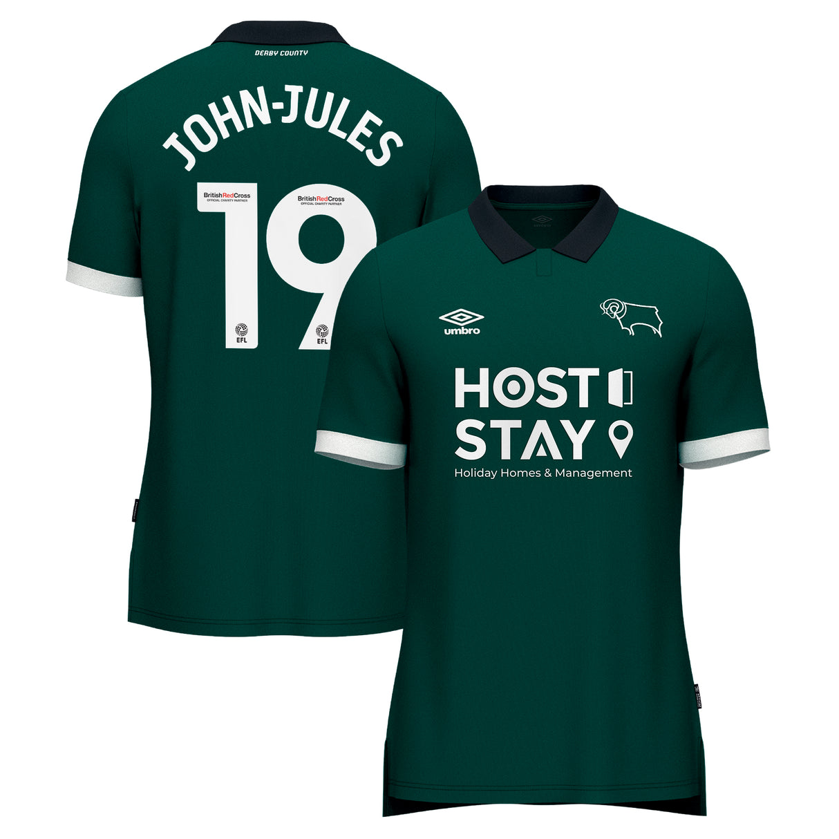 Derby County Umbro Third Shirt 2023-24 - Tyreece John-Jules 19