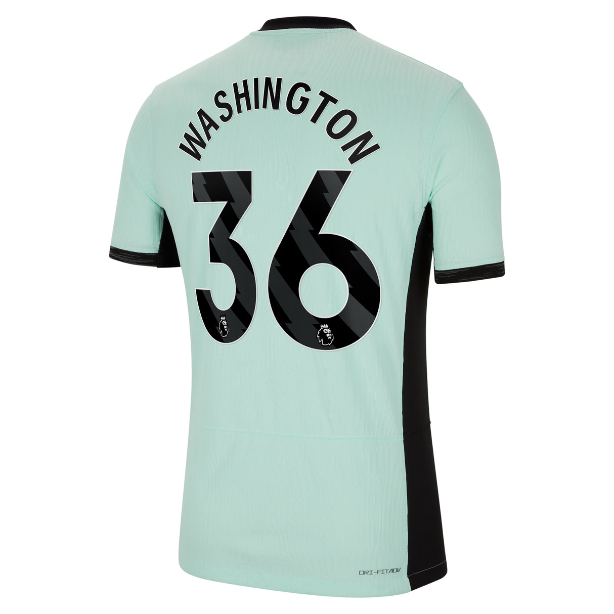 Chelsea Nike Third Vapor Match Sponsored Shirt 2023-24 with Washington 36 printing