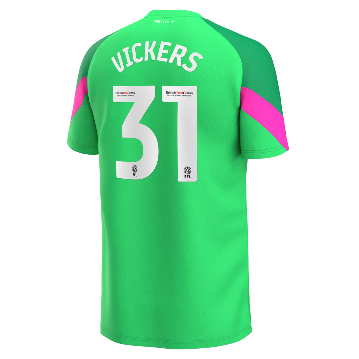 Derby County Umbro Goalkeeper Shirt 2023-24 - Josh Vickers 31