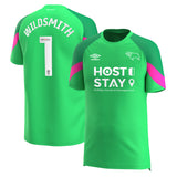 Derby County Umbro Goalkeeper Shirt 2023-24 - Joe Wildsmith 1