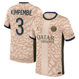 PSG Jordan Fourth Stadium Shirt 23/24 with Kimpembe 3 printing