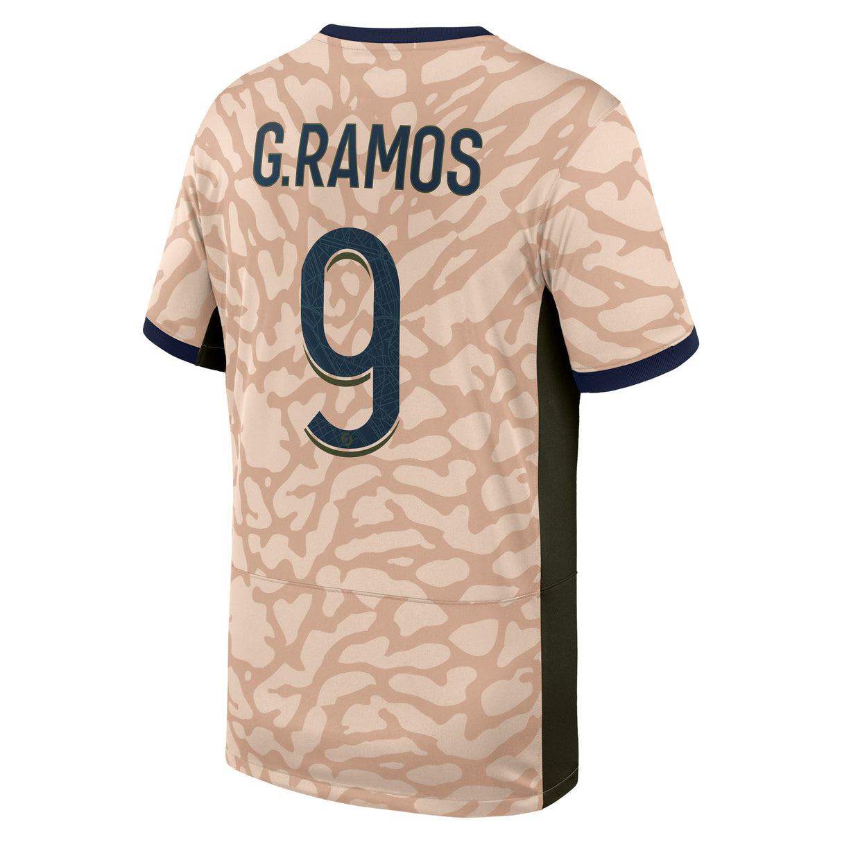 PSG Jordan Fourth Stadium Shirt 23/24 - Kids with G.Ramos 9 printing