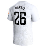 Aston Villa WSL Away Stadium Shirt 2023-24 with Maritz 26 printing