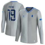 Everton WSL Third Shirt 2023-24 - Long Sleeve - Kids with Payne 19 printing