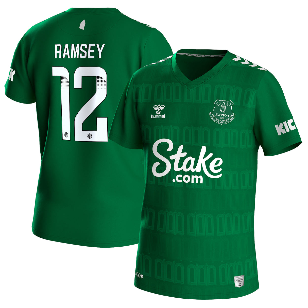 Everton WSL Home Goalkeeper Shirt 2023-24 with Ramsey 12 printing