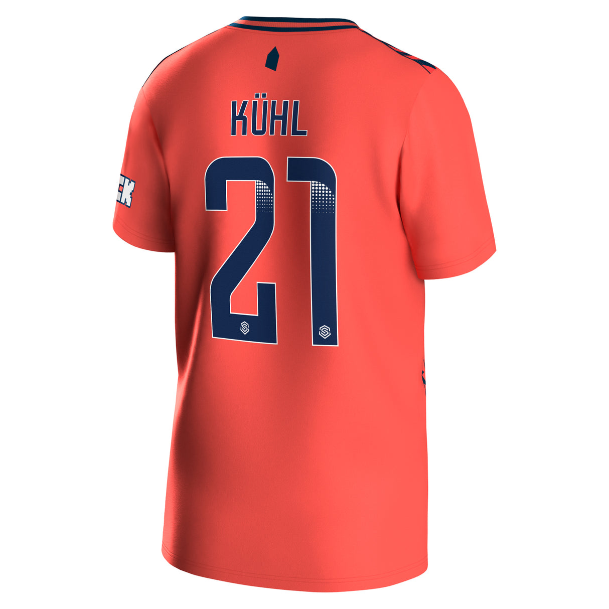 Everton WSL Away Shirt 2023-24 - Kids with Kühl 21 printing