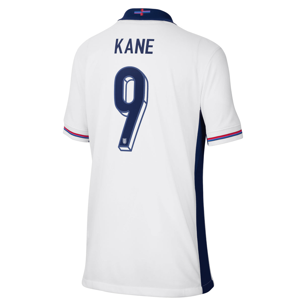 England Nike Home Stadium Shirt 2024 - Kids with Kane 9 printing