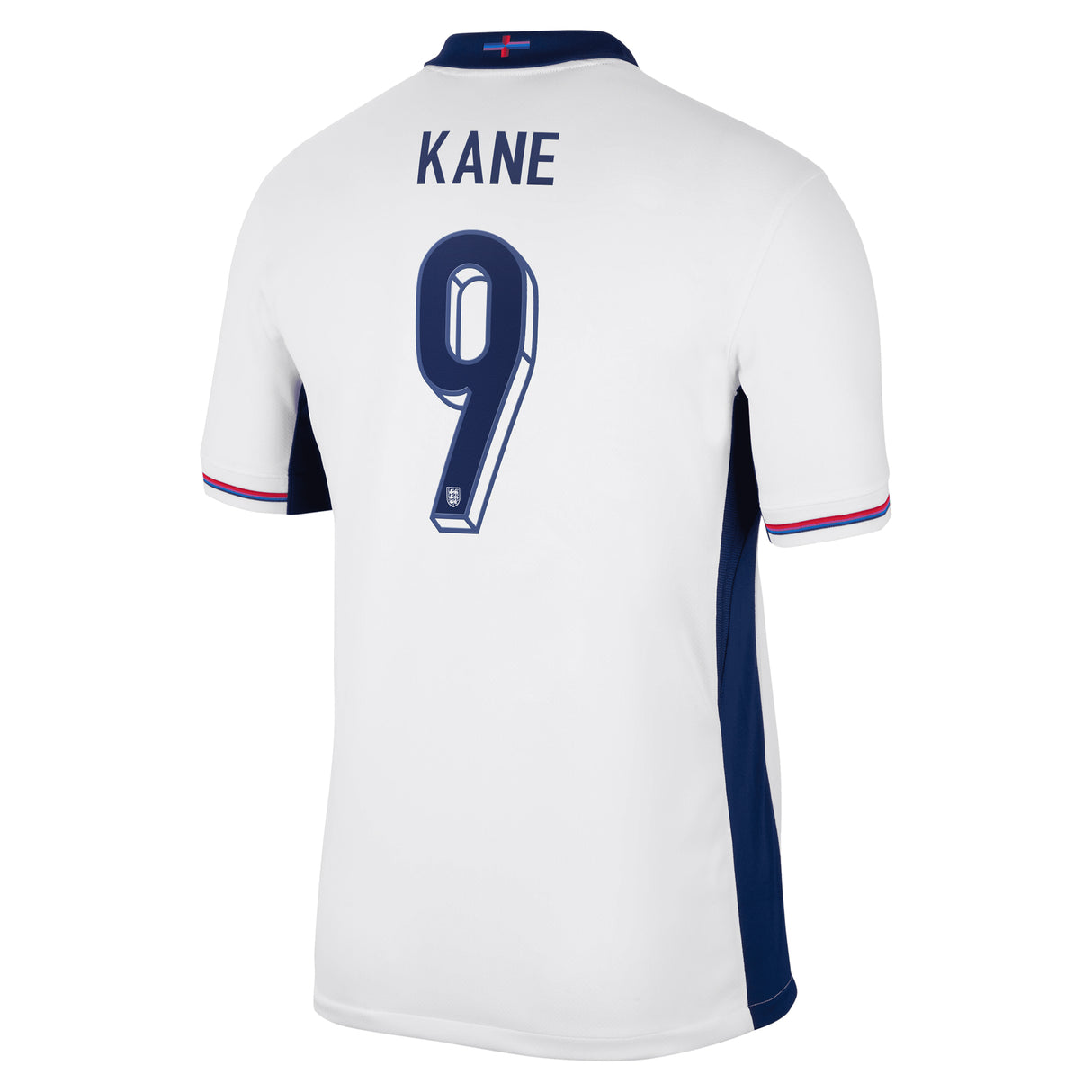 England Nike Home Stadium Shirt 2024 with Kane 9 printing